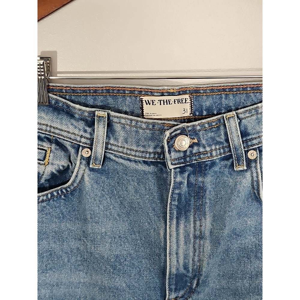 Free People‎ We The Free Deep Size 31 - Xena High Rise Slim Straight - Picture 2 of 16